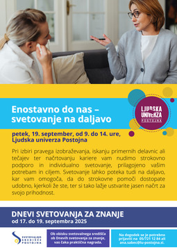 svetovanje na daljavo